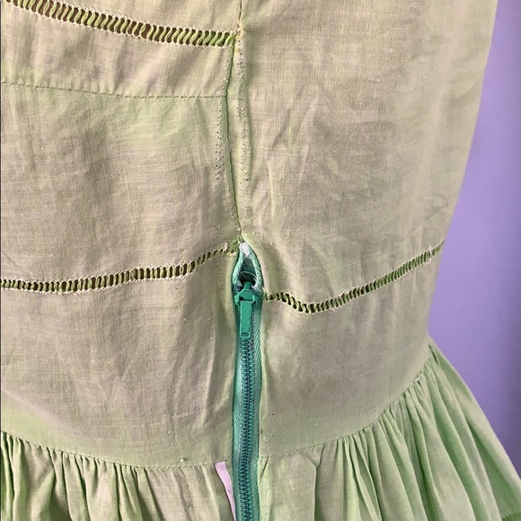 Vintage Cotton fit and flare sundress - as is - Picture 6 of 16